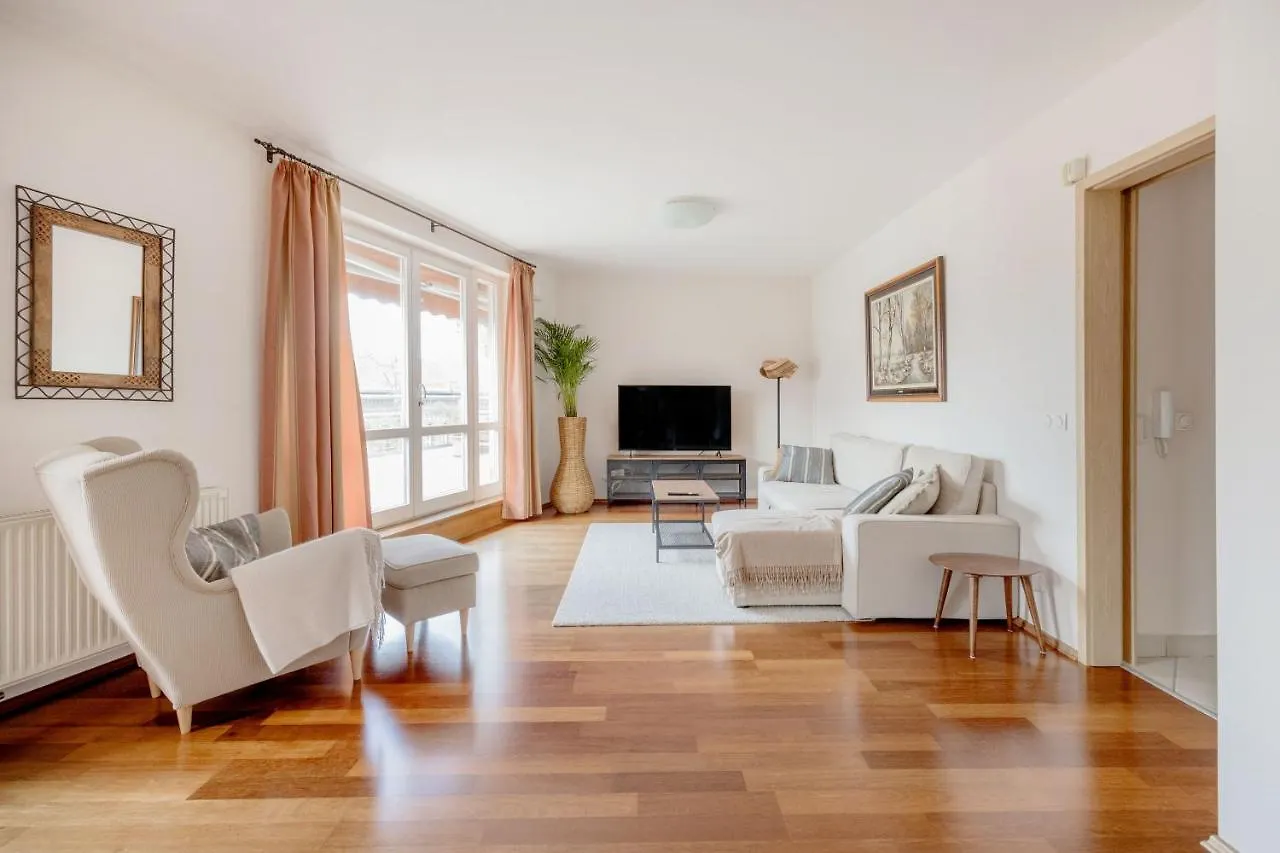 Bright And Spacious Penthouse W/ Terrace & Parking Budapest Apartment